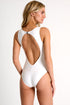 Shan Charlie Grid Mesh One-Piece With A High Collar -42595-15-020